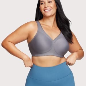 MagicLift Seamless Sports Bra Charcoal Gray