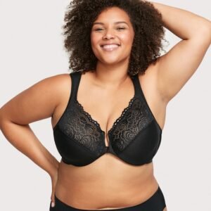 Front-Closure WonderWire Bra Black