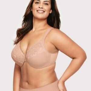 Front-Closure WonderWire Bra Cappuccino