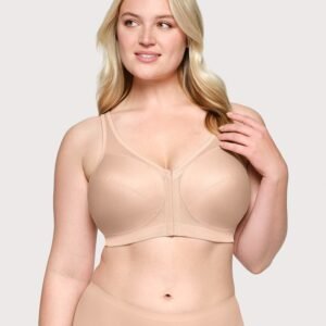 MagicLift Front-Closure Posture Back Bra Cafe