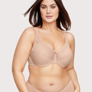 WonderWire Minimizer Bra Cafe